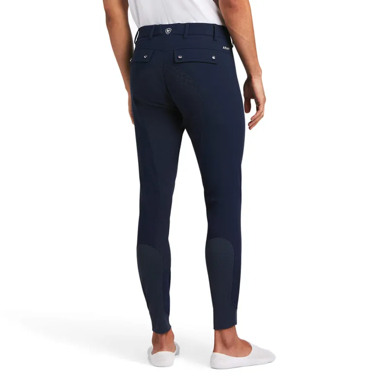 Ariat Men's Tri Factor Grip Full Seat Breeches - Navy-1